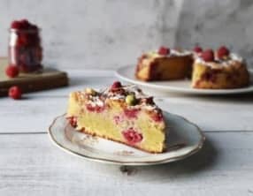 Gâteau aux framboises