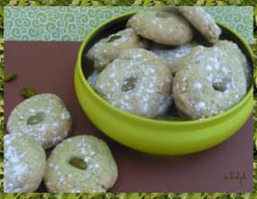 Amaretti à la pistache