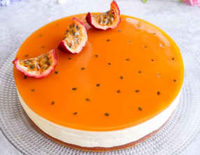 Cheesecake aux fruits de la passion