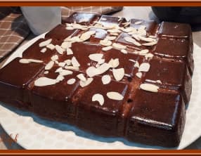 Gâteau moelleux au Nutella et amande