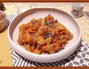 Poêlée de butternut, carotte au cumin