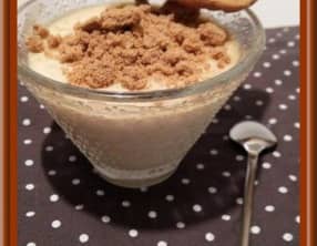 Riz au lait à la pâte de spéculoos