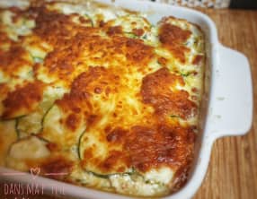 Gratin de courgettes façon dauphinois