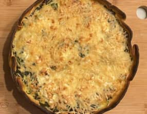 Tarte épinards et ricotta