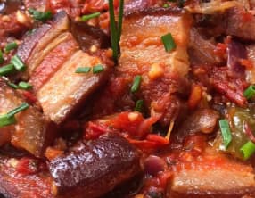 Rougail Boucané réunionnais