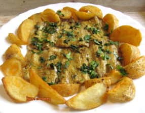 Filets de sardines au curry, cuits au four