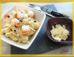 Risotto aux coquilles St Jacques