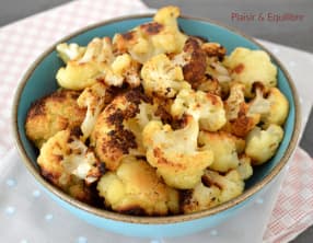 Chou-fleur rôti à l’orange et aux épices cajun