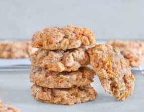 Biscuits aux carottes vegan