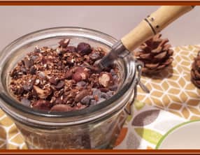 Granola d’automne à la crème de marron