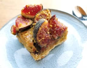 Tarte figues pistache - Ottolenghi