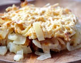 Le gratin aux oignons de Nini