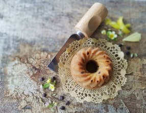 Cake au chocolat et aux écorces de yuzu