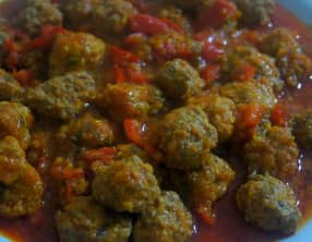 Tajine de boulettes de sardines à la Marocaine