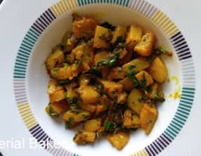 Chou-rave aux épices indiennes