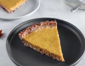 Tarte à la citrouille vegan et sans gluten