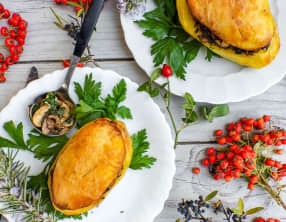 Pommes de terre farcies d'automne