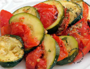 Légumes rôtis au four