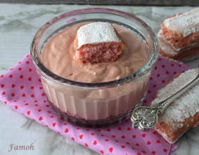 Cheesecake aux biscuits roses de Reims