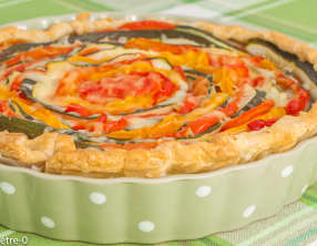 Tarte spirale estivale