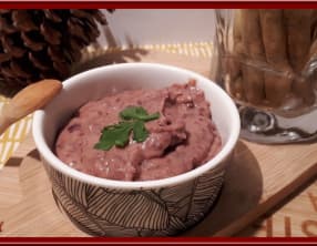 Tartinade de haricots rouges au piment d’Espelette