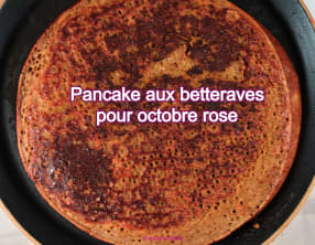 Pancake aux betteraves