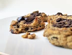 Cookies chickepea vegan