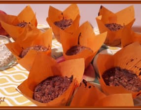 Muffins aux flocons d’avoine et pommes