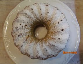 Gâteau au potiron cuit et amandes