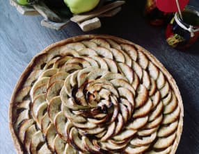 Tarte aux pommes comme en boulangerie