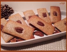 Financiers aux noix de pécan et sirop d’érable