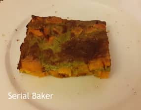 Flan de potimarron au pesto