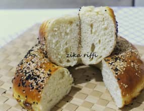 Couronne de pain brioché au lait pur beurre et grains d'anis