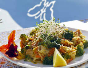 Salade alcaline complète aux légumes de saison