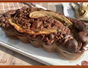Banana bread au chocolat