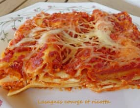 Lasagnes courge et ricotta