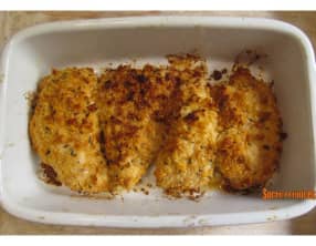 Escalopes de dinde panées aux Tucs