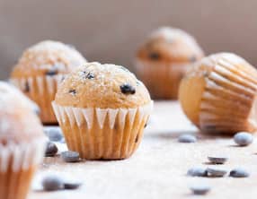 Muffins moelleux aux pépites de chocolat