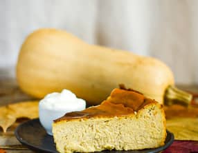 Cheesecake à la courge