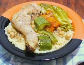 Couscous de l'automne au poulet fermier