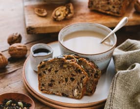 Banana bread au sirop de yacon