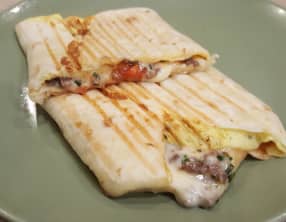 Tacos omelette cheese