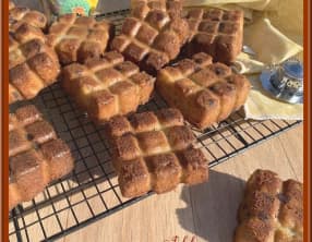 Cake aux poires et aux pépites de chocolat