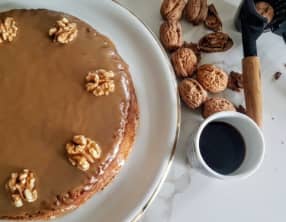 Grenoblois, un gâteau aux noix et au café