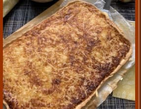 Quiche aux oignons et au Comté