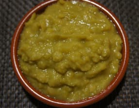 Purée de pois cassés facile