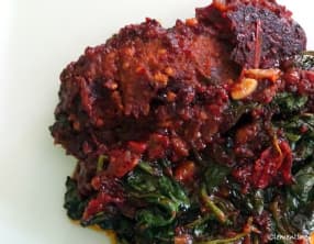 Kefta d'aubergines en sauce tomate