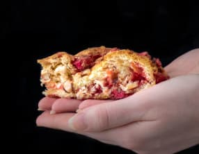 Praluline ou brioche aux pralines roses