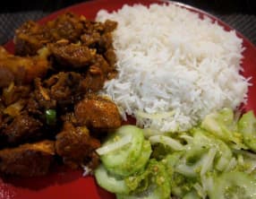 Massalé porc pommes de terre