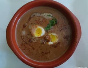 Velouté de cèpes et châtaignes